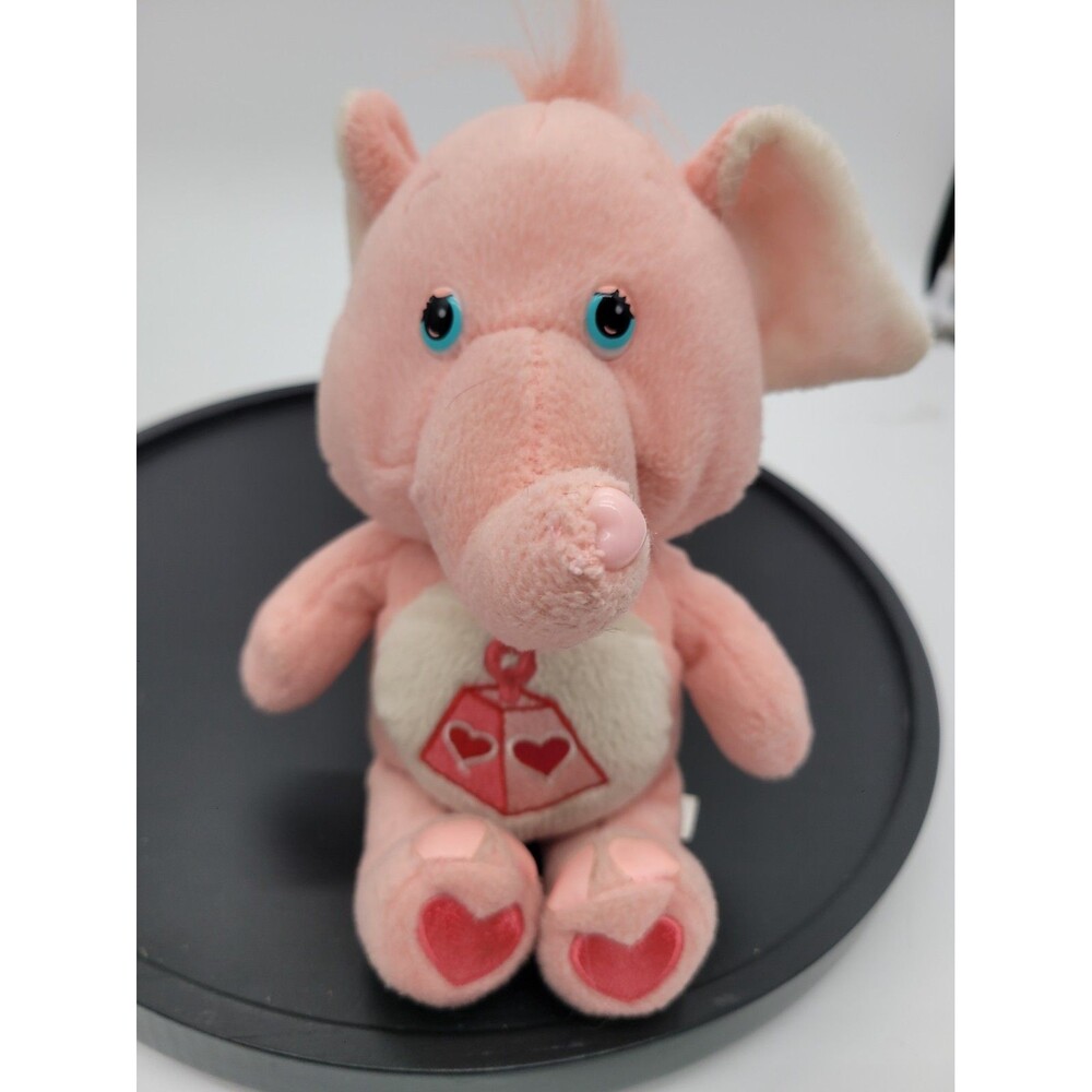 Vintage 2003 Care Bears Cousins Lotsa Heart Elephant 9"